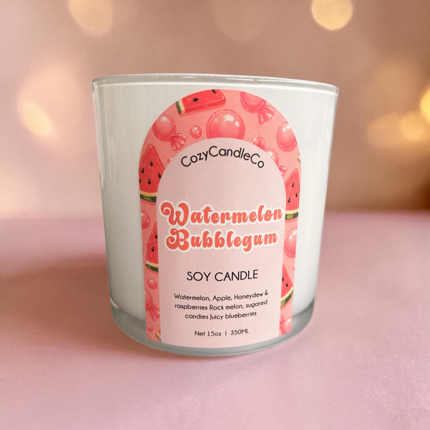 Watermelon Bubblegum Candle