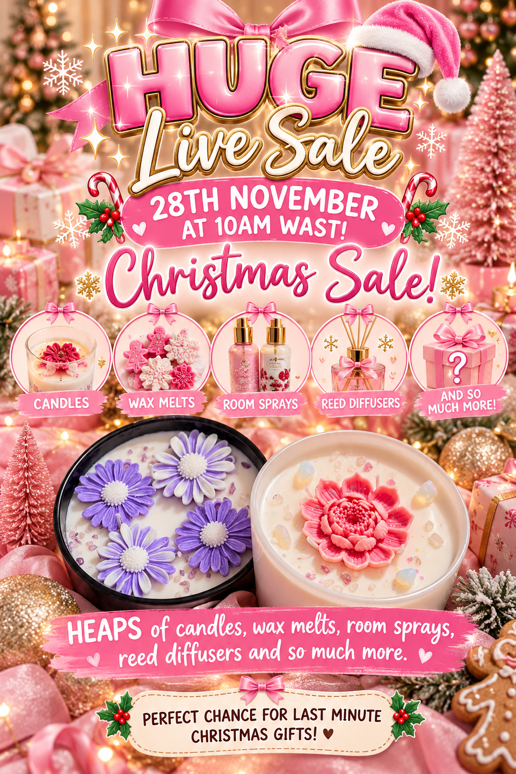 CHRISTMAS LIVE SALE