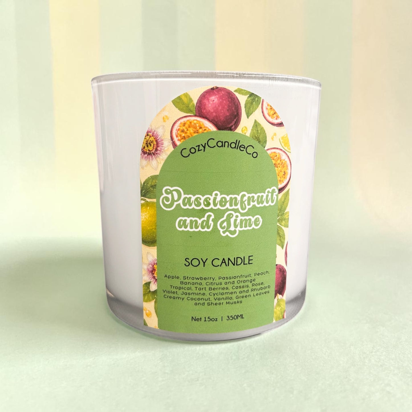 Passionfruit & Lime Candle