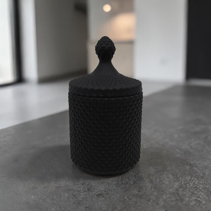 Black Tear Drop Candle