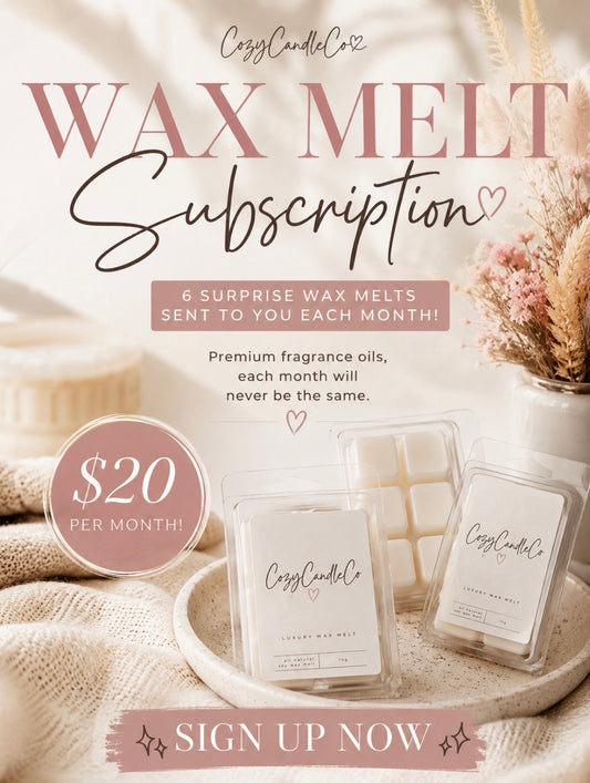 Wax Melt Subscription