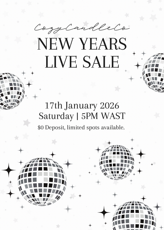 New Years Live Sale